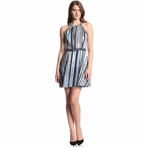 Parker Striped Dress Blue/White/Black